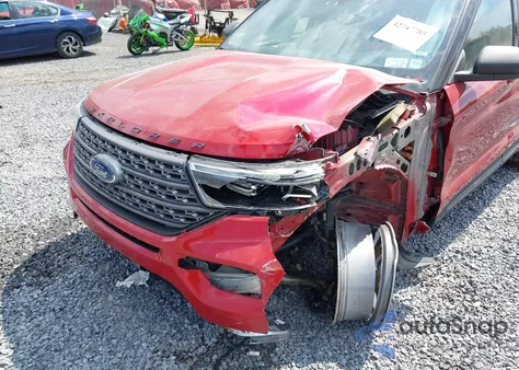 2021 Ford Explorer Xlt from USA, damaged, VIN 1FMSK8DH2MGA21667